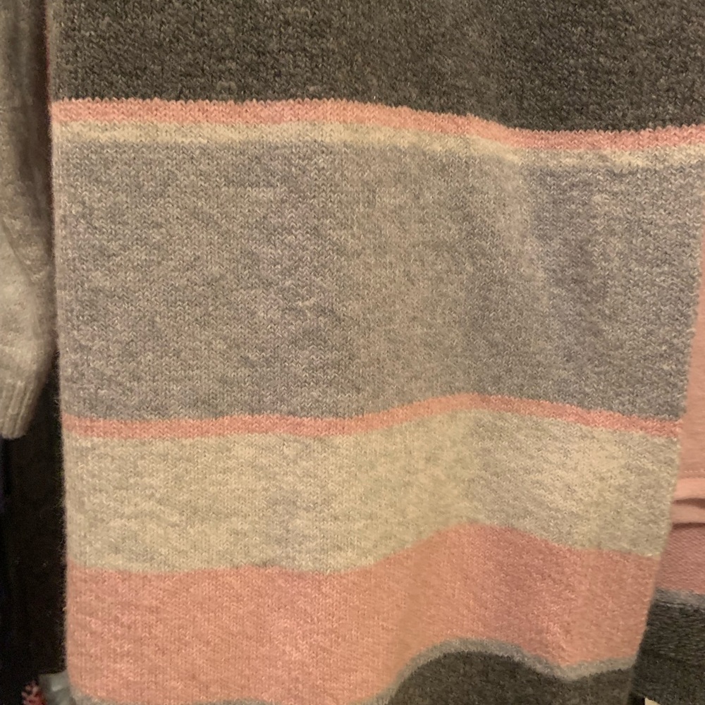 A New Day Cardigan from Target in light gray/charcoal gray & pink in size XXL. - Picture 2 of 3
